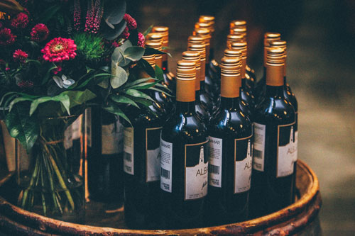 corporate-event-wine-bottles