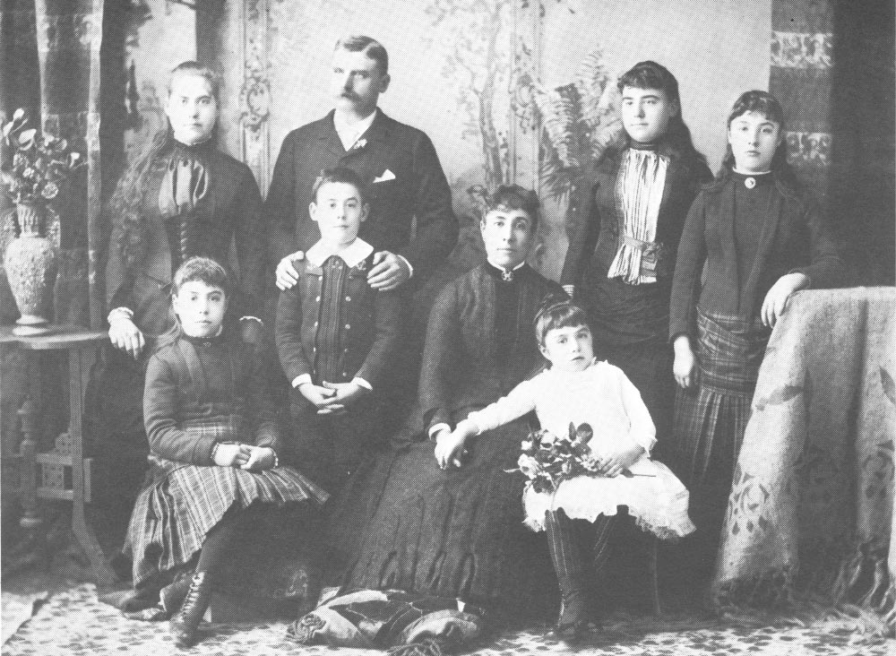 Archival photo of Borel family