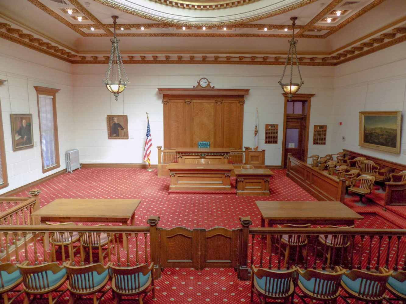 Courtroom A San Mateo County History Museum