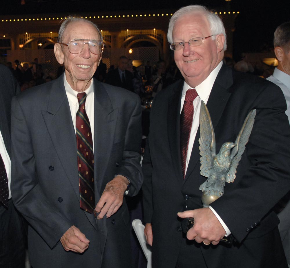 San Mateo County History Makers recipients Keith Sorenson and Jim Fox
