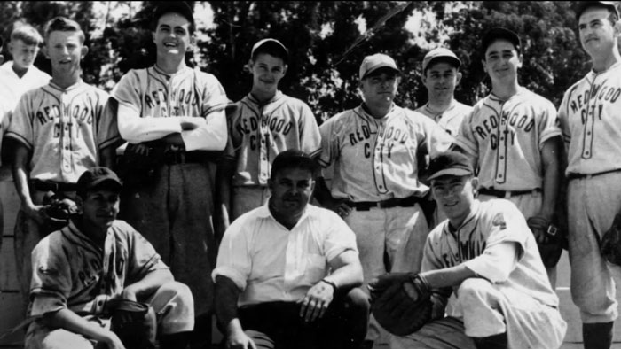 Archival photo of the San Francisco Seals baseball team