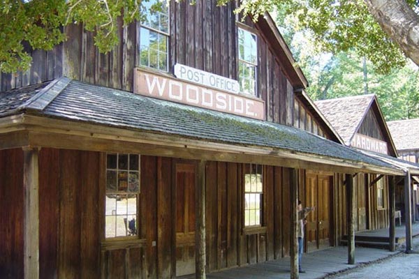 Exterior of the Woodside Store