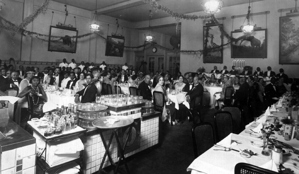 Archival photo of Noah's Ark interior