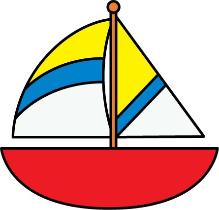 clipart of a sailboat