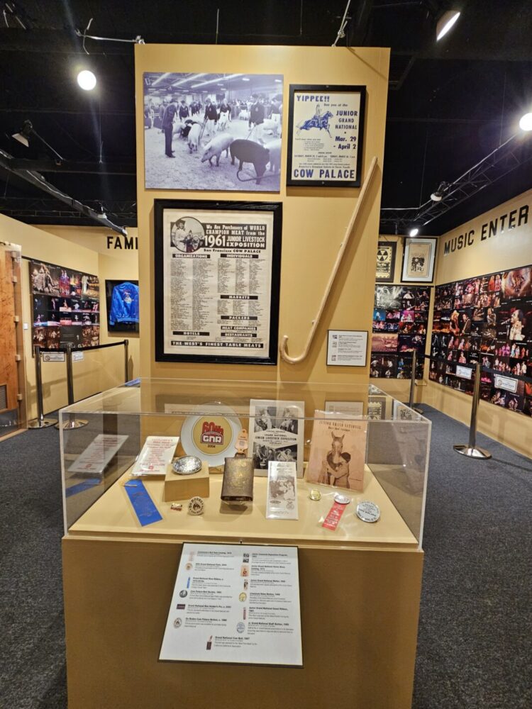 Posters and photographs and memorabilia from the Grand National Livestock Exposition