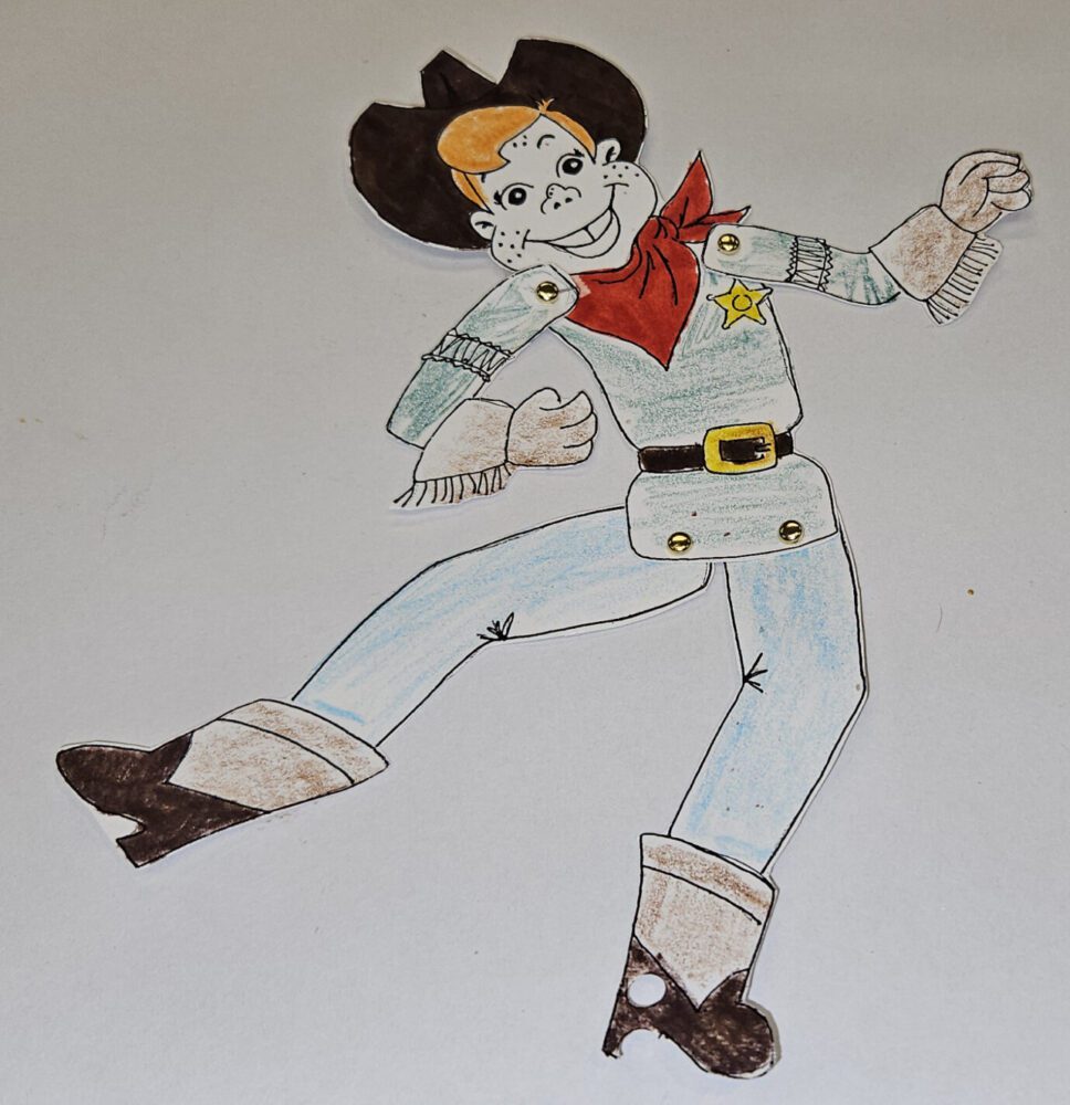 Howdy Doody paper doll