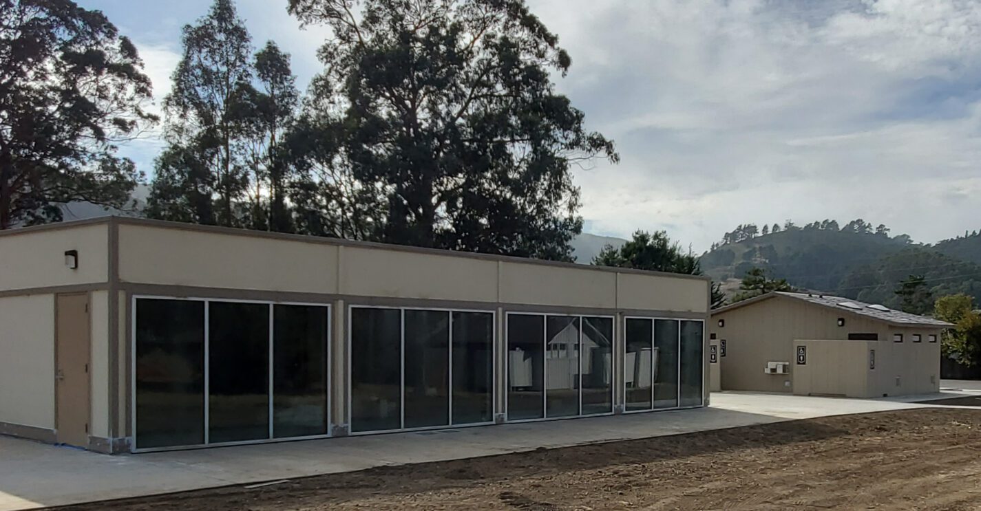 Exterior of the Sanchez Adobe Intepretive Center