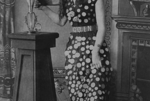Woman in a Coin Costume