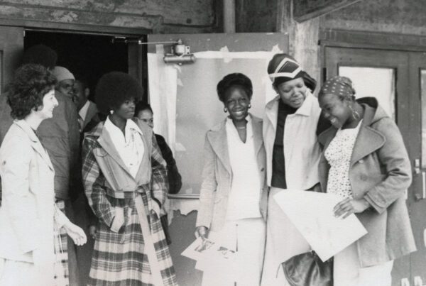 Maya Angelou visits Ravenswood High School in the 1970s